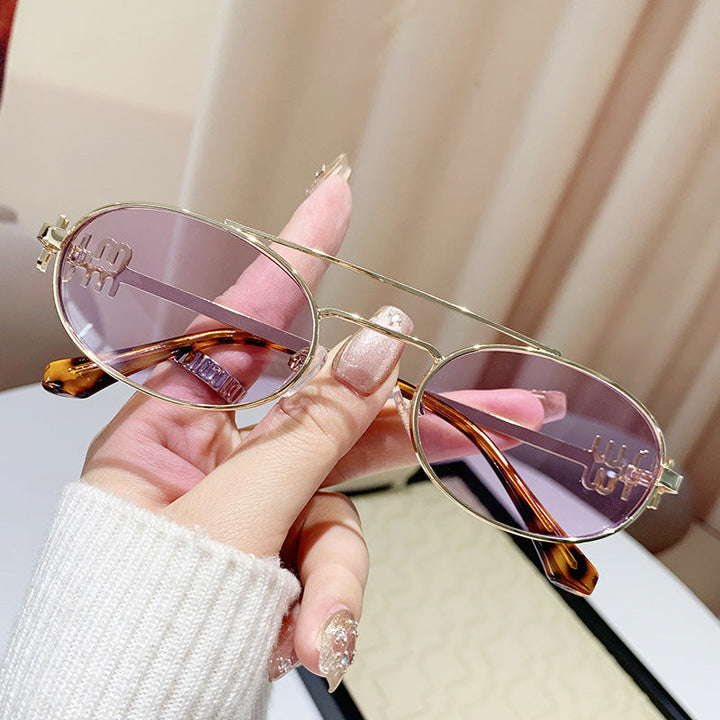 Women’s fashionable glasses with elegant metal frame and unique design Kalsten