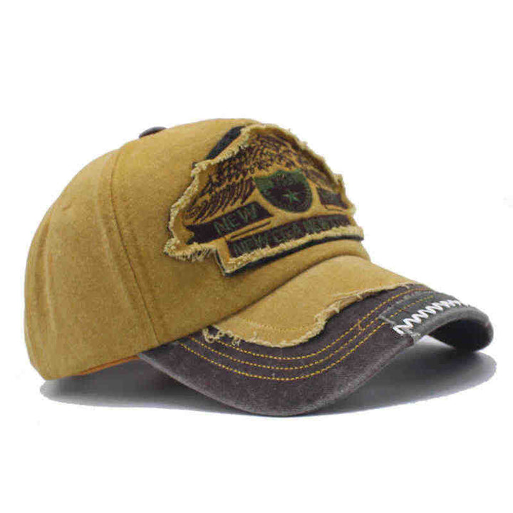 Men's Distressed Denim Cap Kalsten