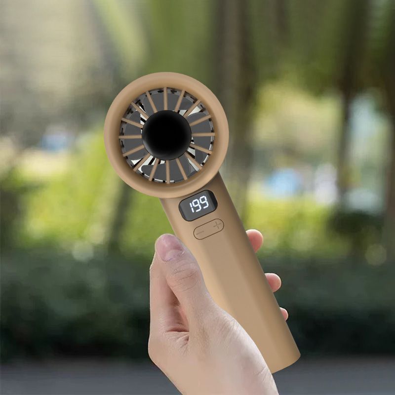 Ladies portable mini fan with smart display Kalsten