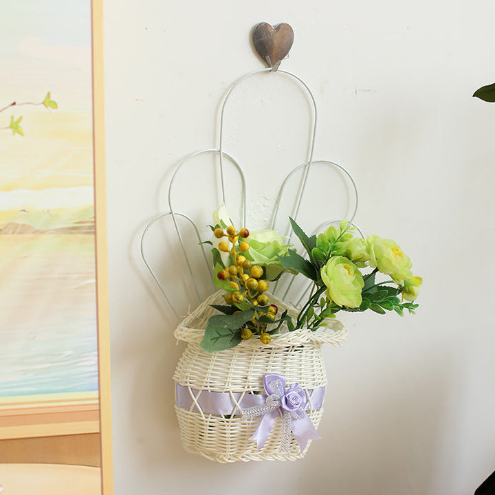 Decorative Woven Flower Basket Kalsten