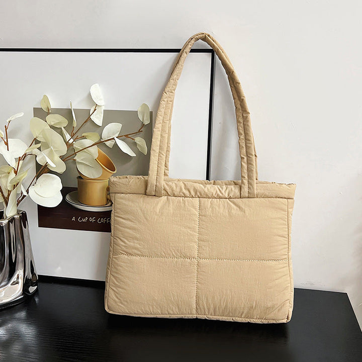 Stylish Quilted Tote Bag Kalsten