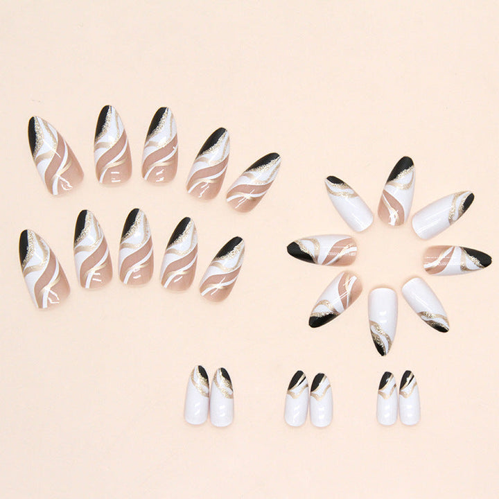 Elegant Artistic Nail Design Set Kalsten