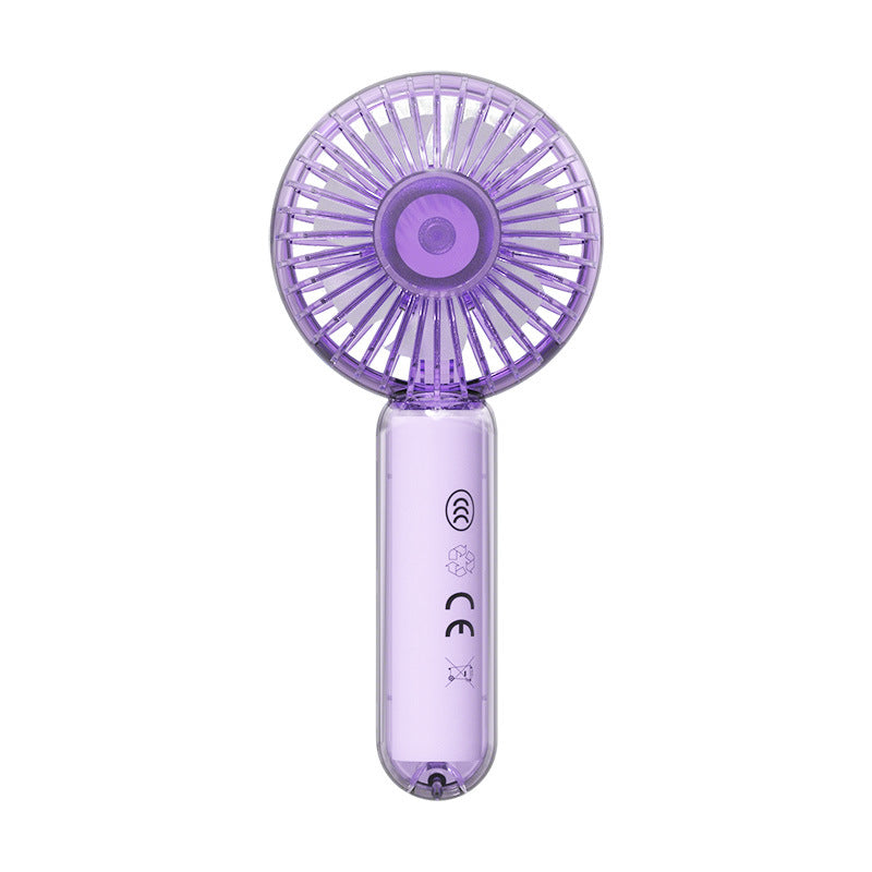 Ladies portable hand fan with ergonomic design and variable speed control Kalsten