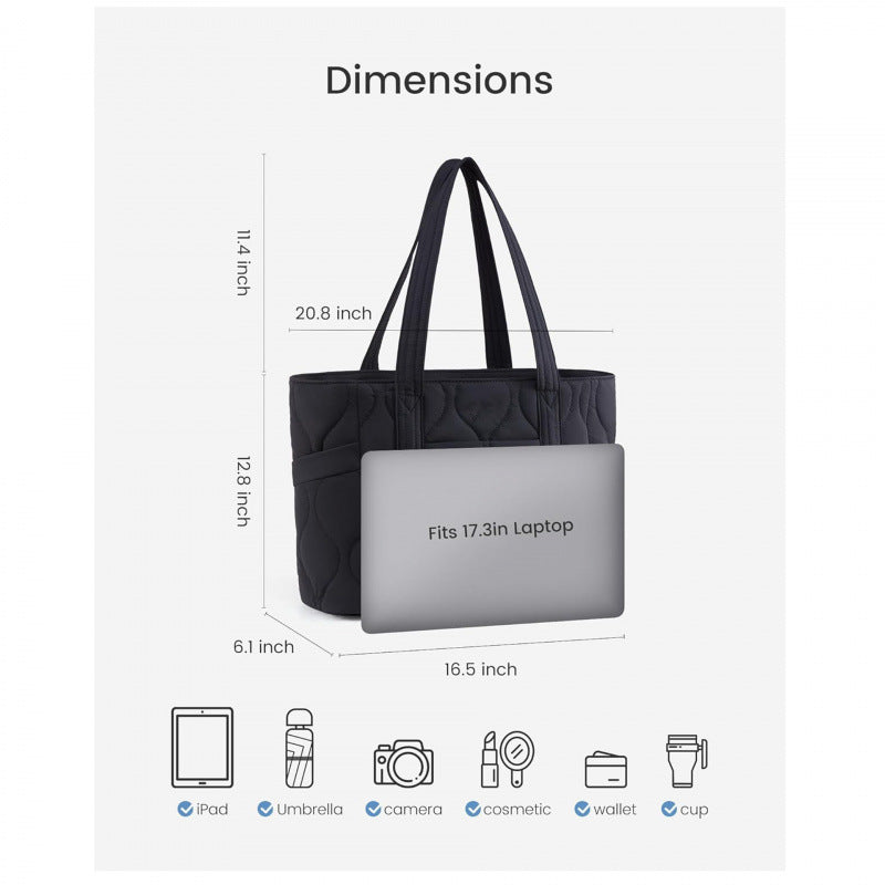 Fashionable and Padded Tote Bag Kalsten