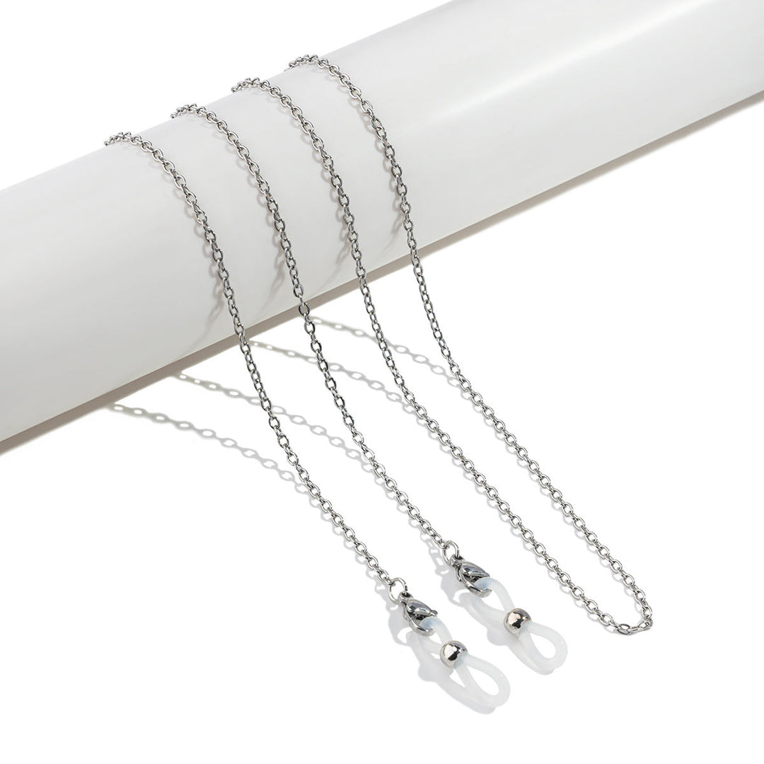 Chic Crystal-Linked Eyewear Chain Kalsten
