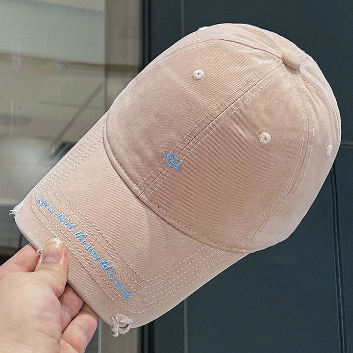 Women's Distressed Vintage Style Baseball Cap Kalsten