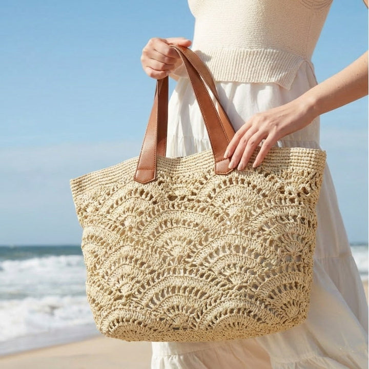 Generous Macrame Beach Bag Kalsten