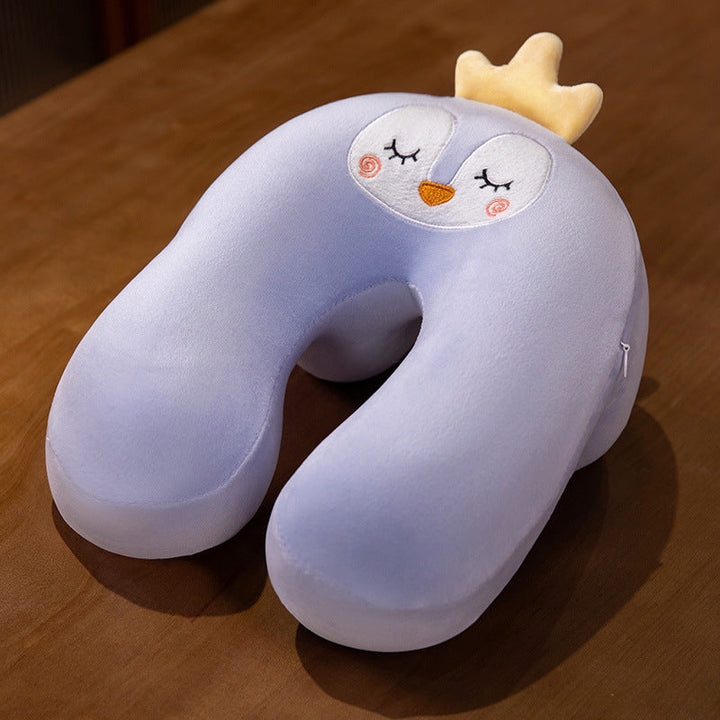 Neck support pillow with playful animal design Kalsten