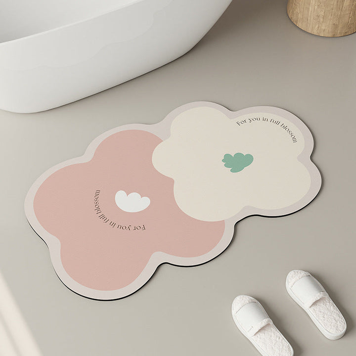 Decorative Shower Mat Kalsten