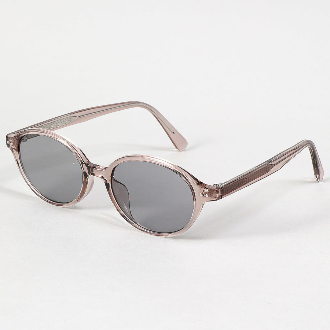 Women's fashionable retro-style sunglasses with brown lenses Kalsten