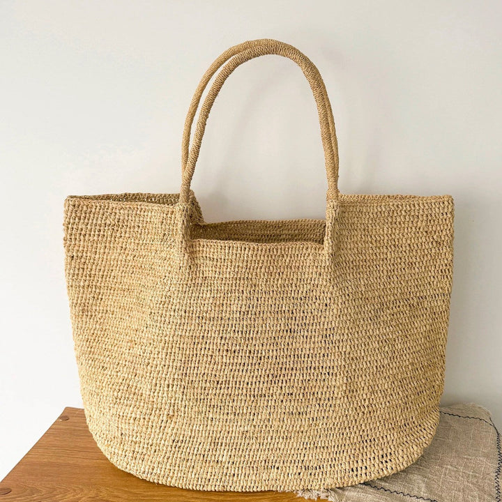 Handwoven raffia tote bag Kalsten