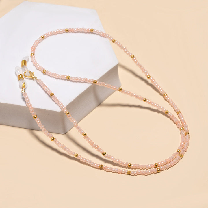 Double-Strand Beaded Eyewear Chain kalsten