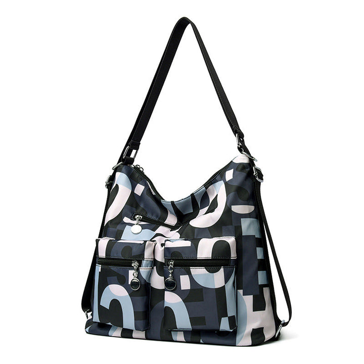 Spacious Multi-Pocket Shoulder Bag Kalsten