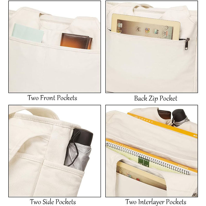 Everyday tote bag with generous interior Kalsten