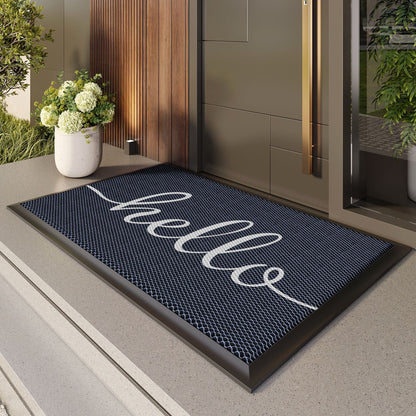 Stylish Paw Print Welcome Mat