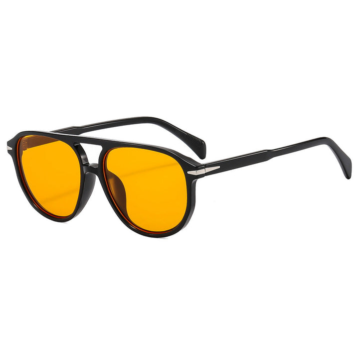Ladies fashionable sunglasses with unique frame and high-protected lenses Kalsten