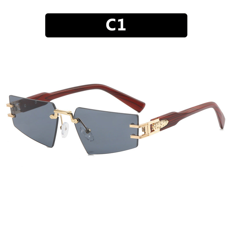 Women's fashionable sunglasses with elegant square frame construction and luxurious details Kalsten