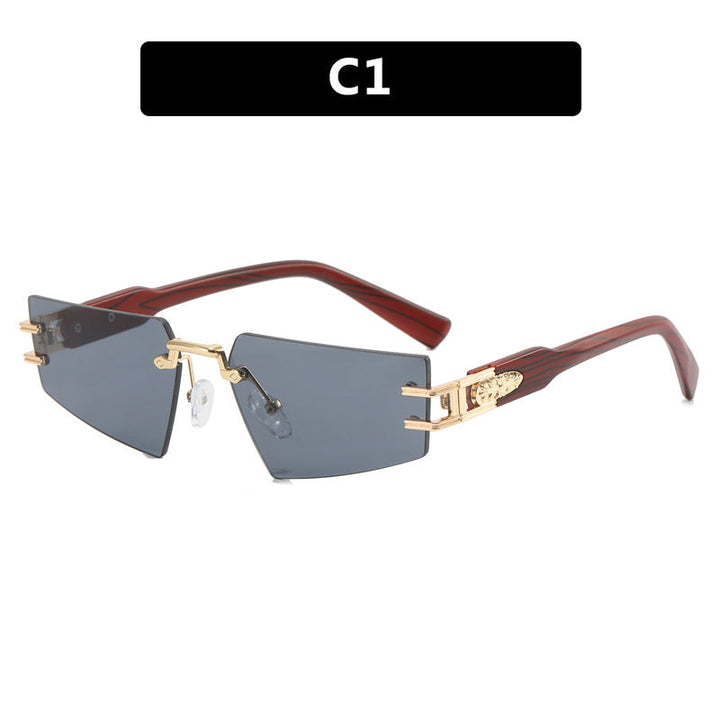 Women's fashionable sunglasses with elegant square frame construction and luxurious details Kalsten