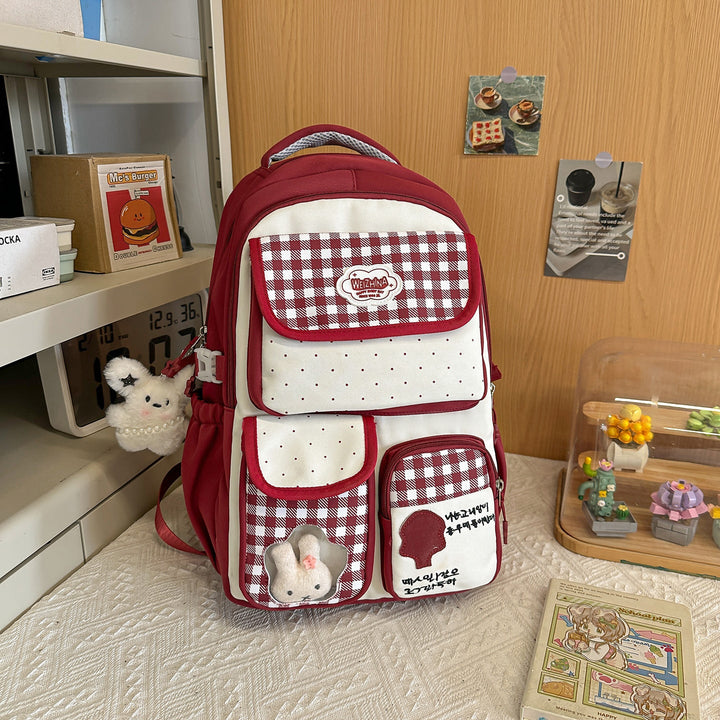 Children's Adorable Plush Bunny School Backpack