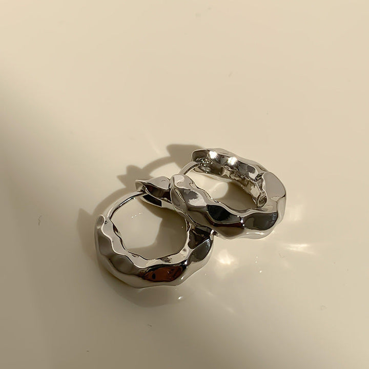 Wavy hoop earrings Kalsten