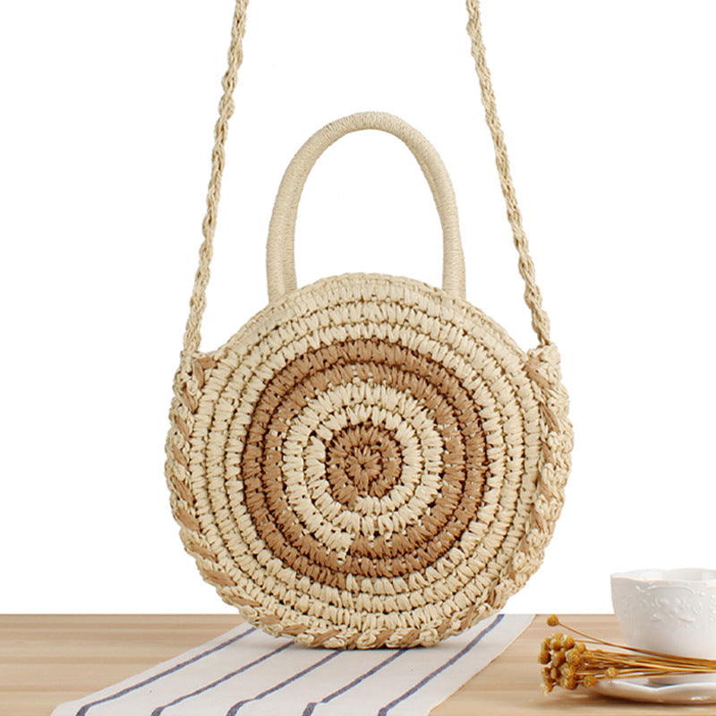 Round basket bag Kalsten