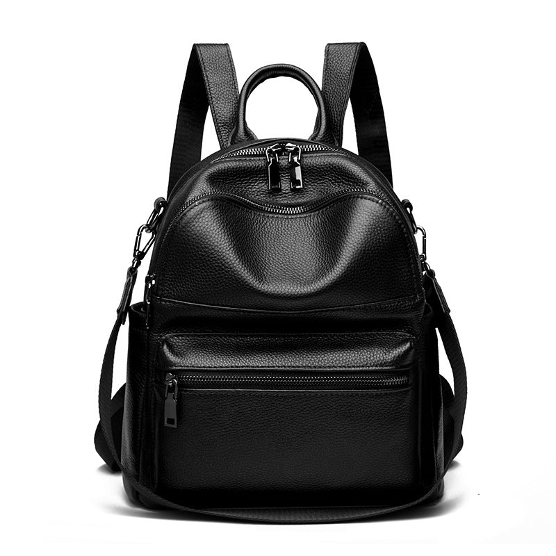 Premium Leather Multi-Pocket Backpack Kalsten