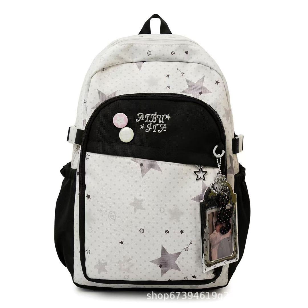 Stylish Star Patterned Backpack Kalsten
