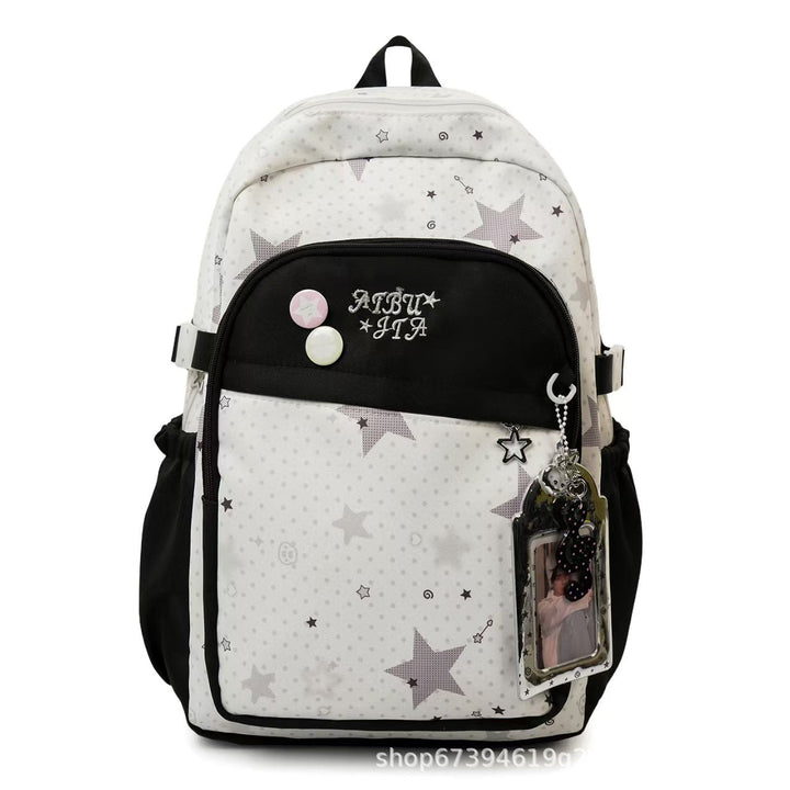 Stylish Star Patterned Backpack Kalsten
