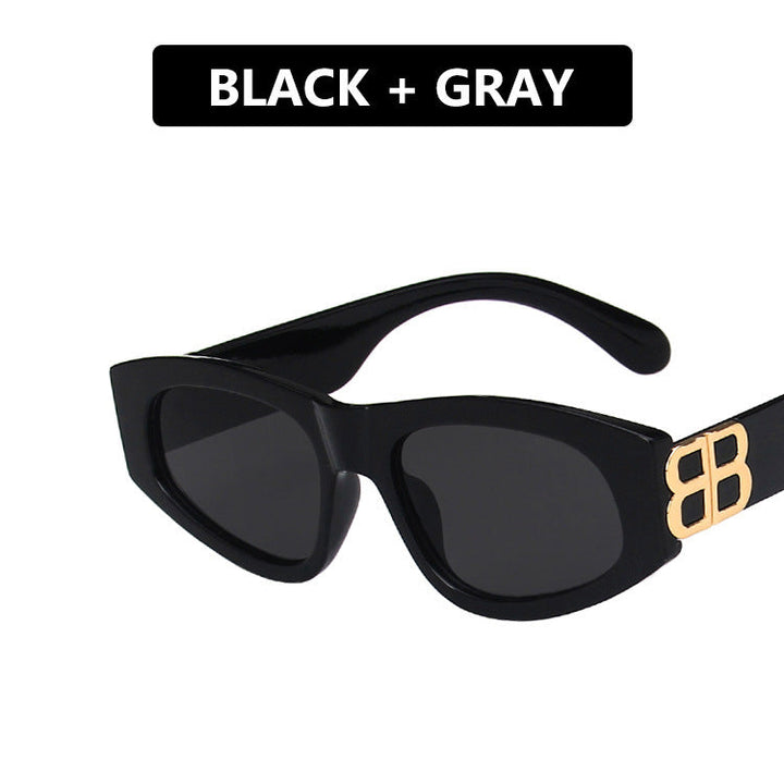Women's fashionable cat-eye sunglasses with luxurious accents Kalsten