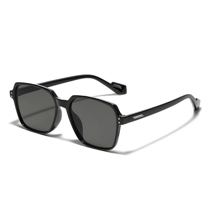 Women's square sunglasses with stylish plastic frame and polarized lenses Kalsten