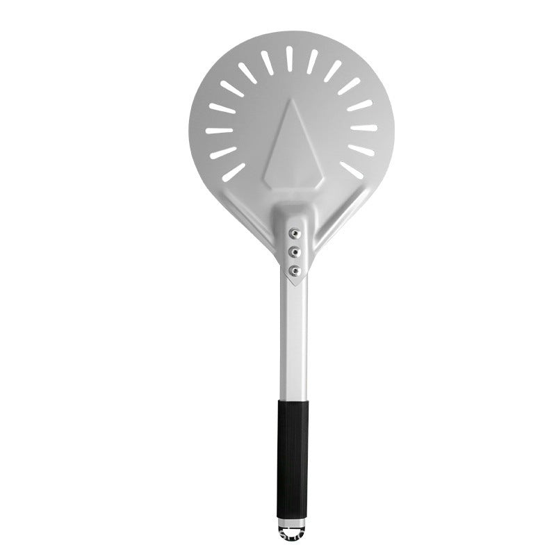 perforated aluminum pizza peel with ergonomic non-slip handle Kalsten