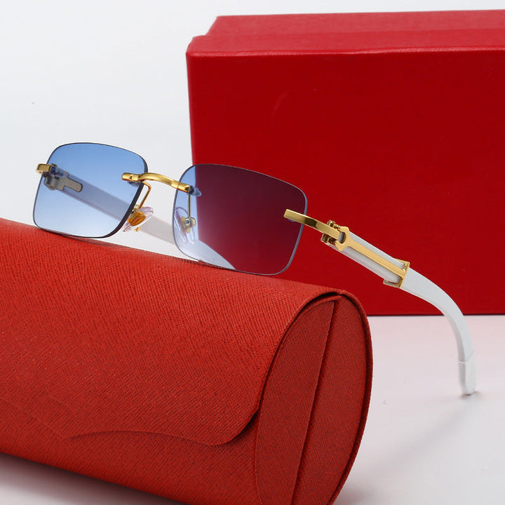 Women's fashionable sunglasses with elegant metal frame and polarized lenses Kalsten
