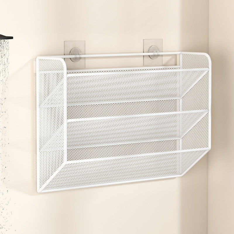 slim overdoor mesh shoe rack organizer with ventilated angled shelf Kalsten
