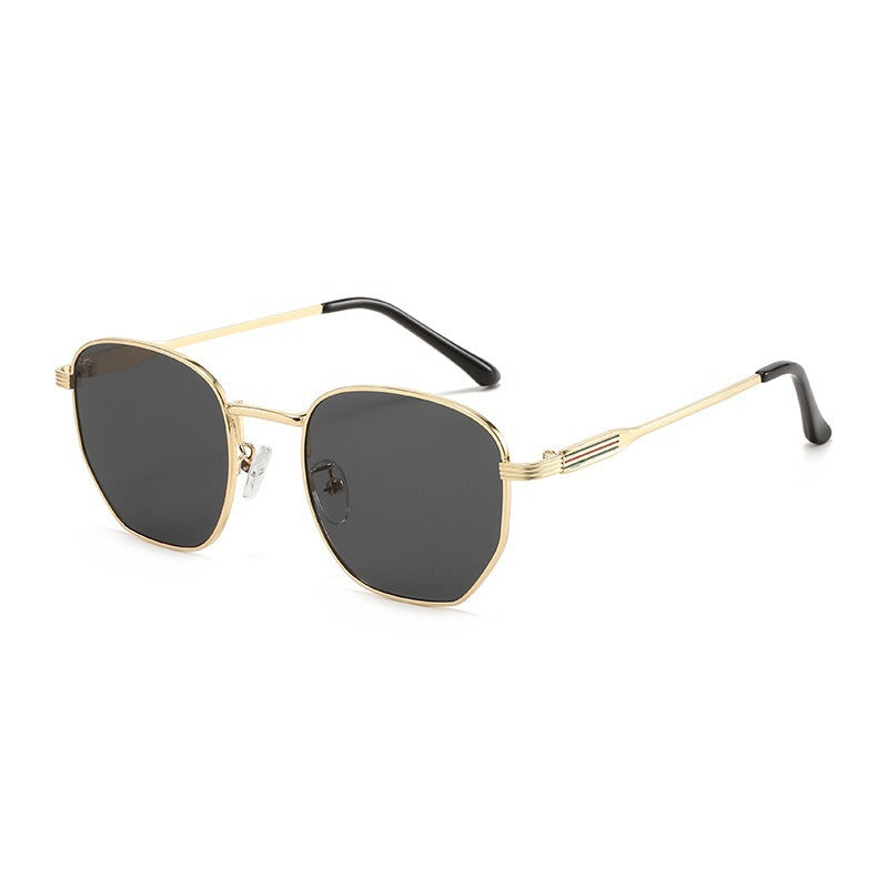 Men's Geometric Square Frame Sunglasses Kalsten
