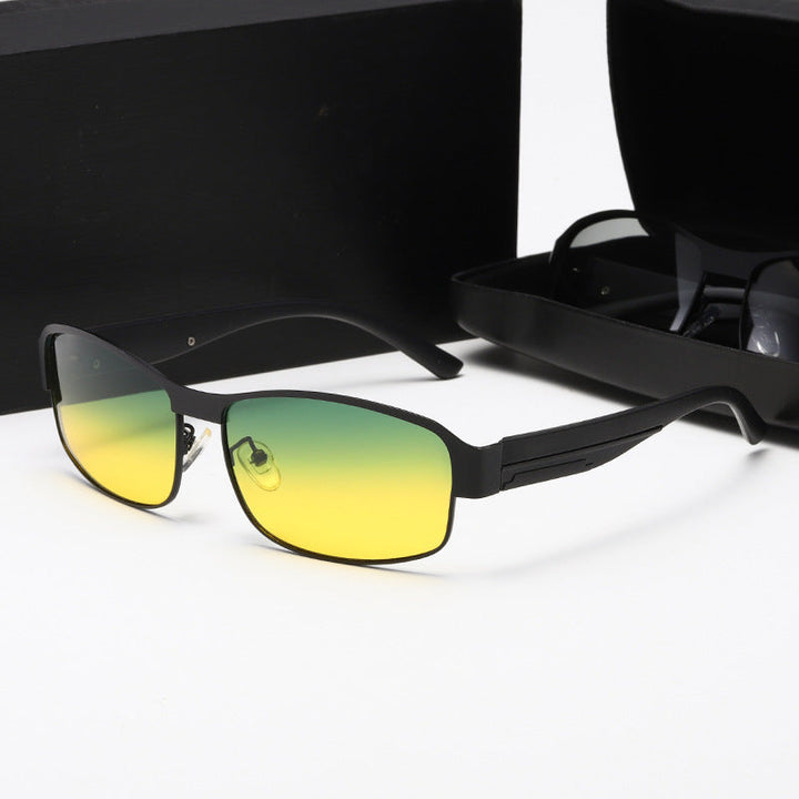 Ladies sporty sunglasses with robust metal frame and polarized lenses Kalsten