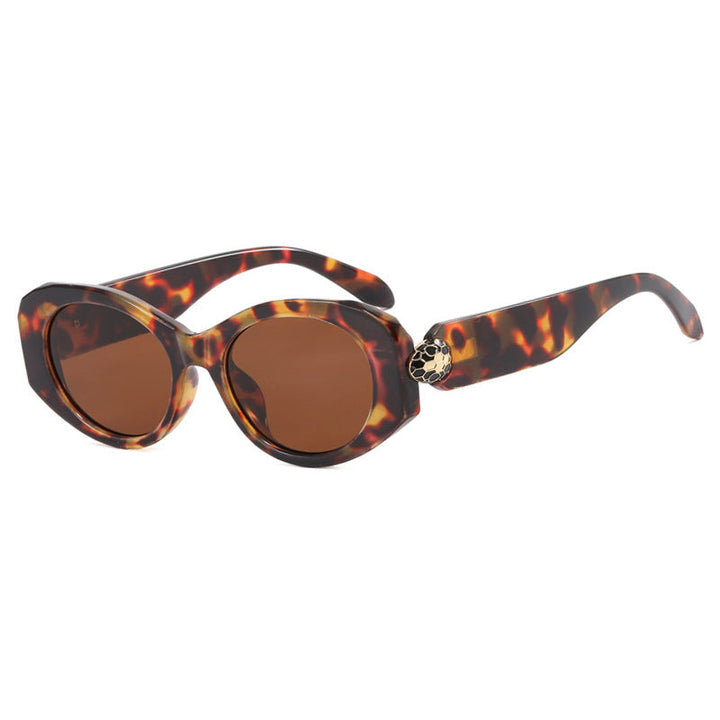 Women extravagant sunglasses in unique tortoiseshell pattern Kalsten