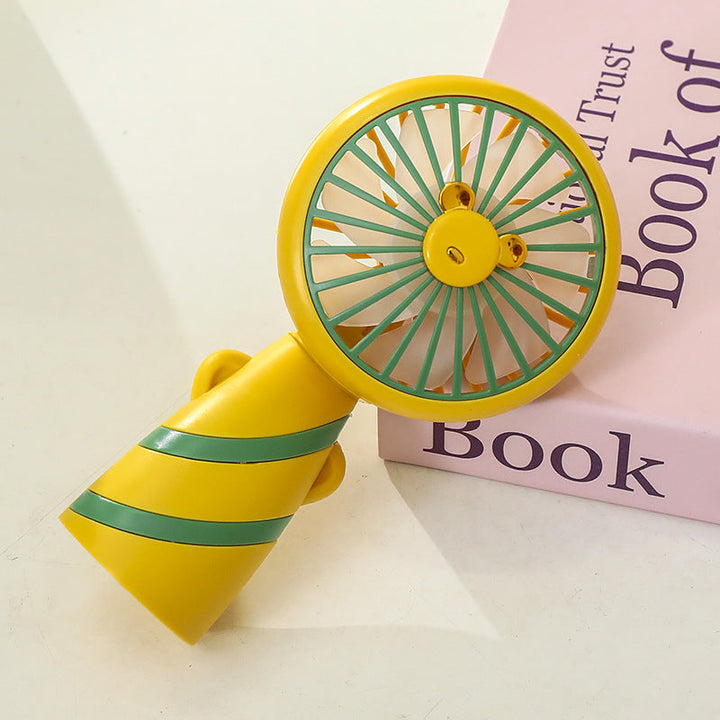 Women's Portable Mini Handheld Fan with Cute Design Kalsten