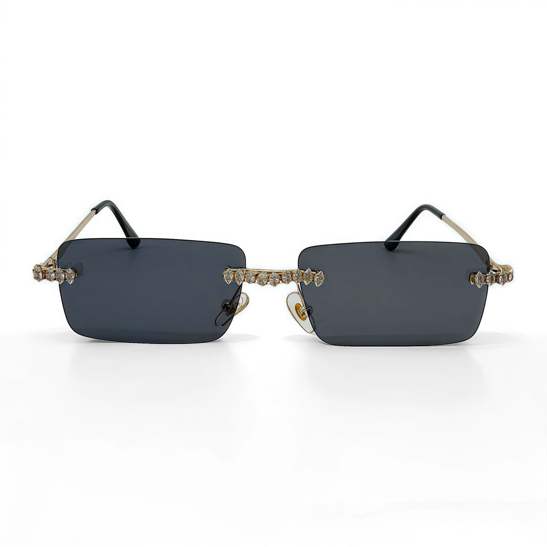 Ladies Fashion Sunglasses in extravagant design with sparkling frame Kalsten