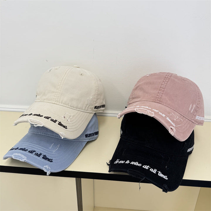 Men's Vintage Distressed Baseball Cap Kalsten