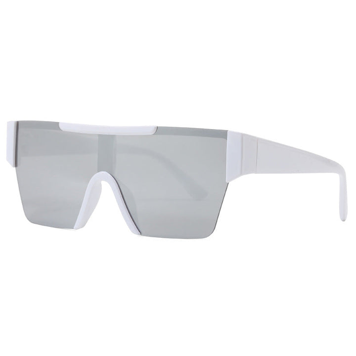 Women's futuristic sports sunglasses with UV protection and wide lens area Kalsten