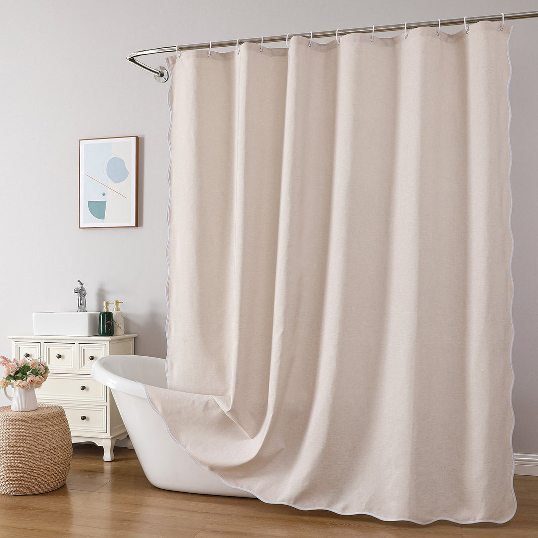 Modern Minimalist Shower Curtain Kalsten