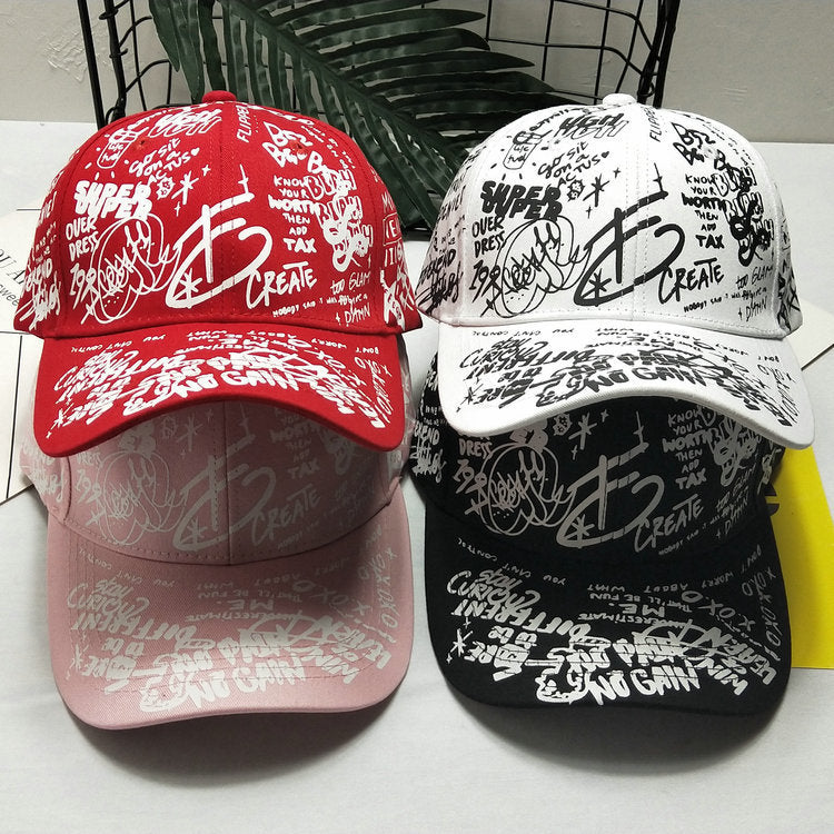 Men's Graphic Print Snapback Cap Kalsten