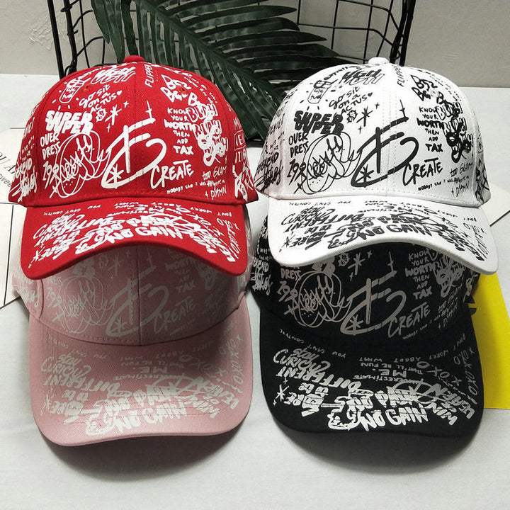 Men's Graphic Print Snapback Cap Kalsten