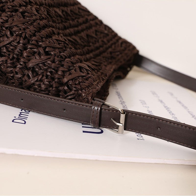 Handcrafted Shoulder Bag Made of High-Quality Natural Material Kalsten