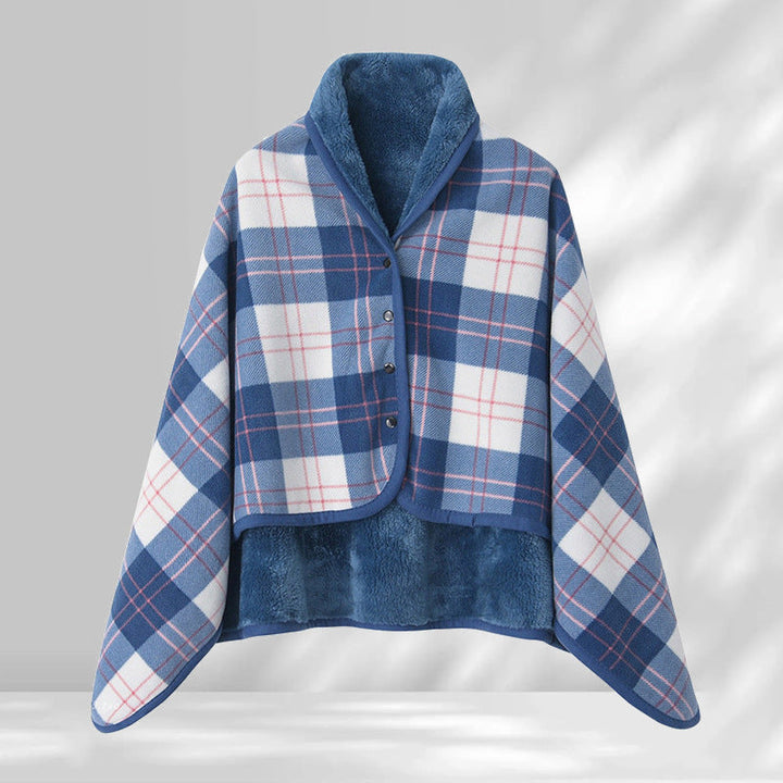 Ladies elegant warmkeeping poncho blanket Kalsten