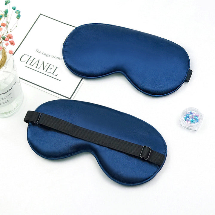 Unisex nan luxurious satin sleep mask with anatomical contour and adjustable elastic band Kalsten