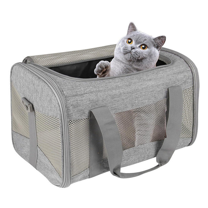 Pet carrier bag with breathable mesh windows Kalsten