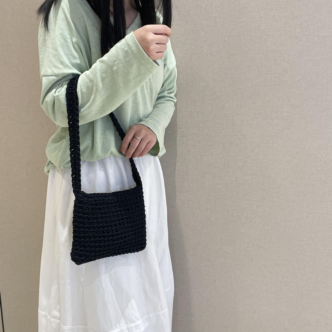 Coarse mesh shoulder bag Kalsten