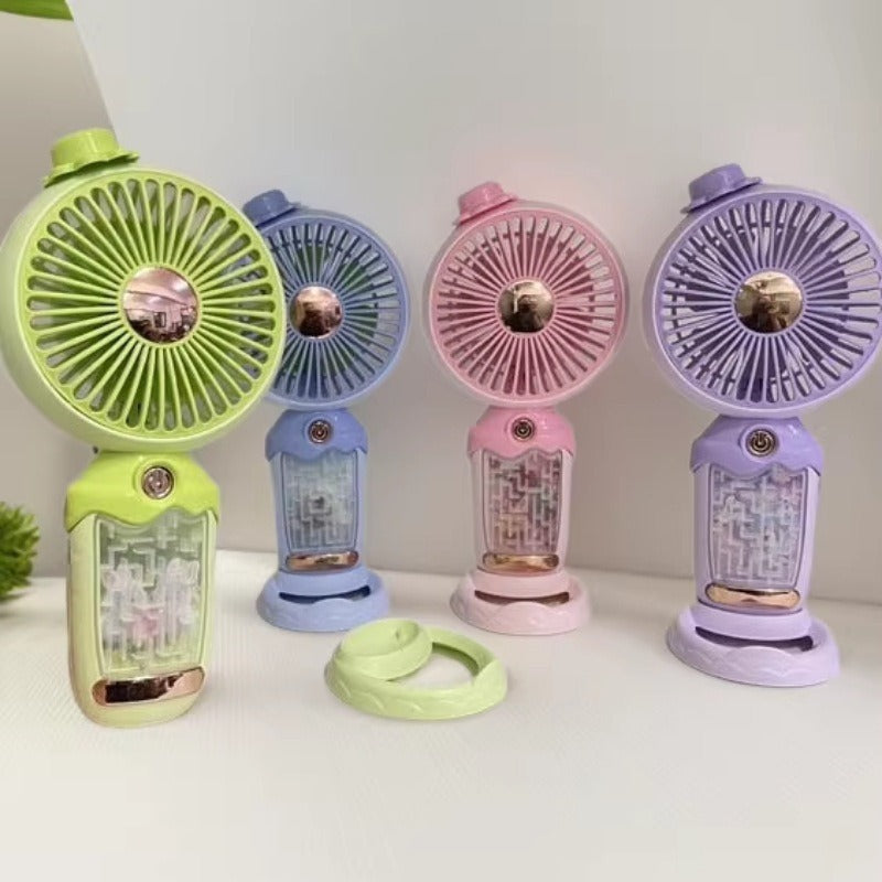 Unisex Portable Handheld Fan with Water Mist Kalsten