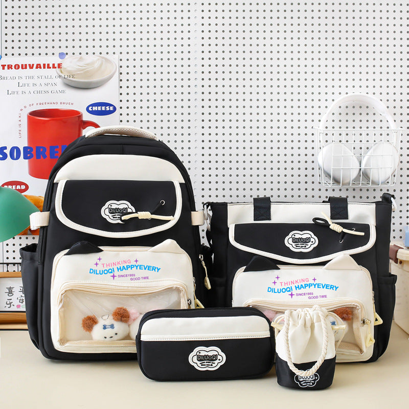 Multi-Functional 5-Piece School Backpack Organizer Set Kalsten